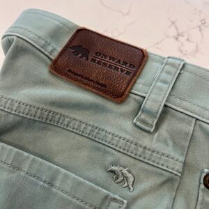 Onward Reserve Men's Classic 5 Pocket Pants - Green